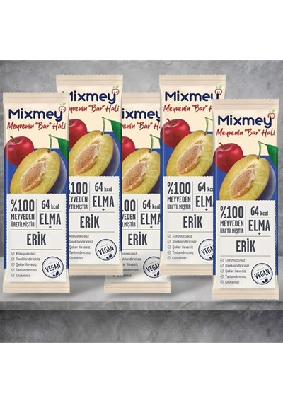 Meyve Barı Erik 20 Gr X 5 Adet