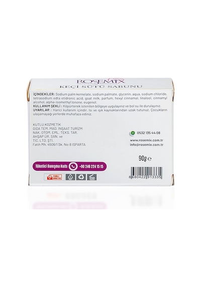 Rosemix - 703 - - Keçi Sütü Sabunu Kutulu 90 Gr - 2 Adetlik - Ilkestor - Set Ürün Diğer