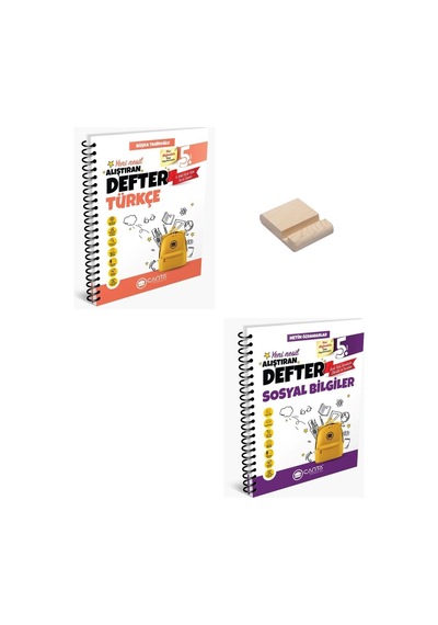 5. Sınıf Türkçe Ve Sosyal Bilgiler Alıştıran Defter