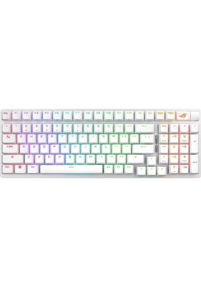 Asus Rog Strix Scope Iı 96 Nx Snow Switch Hot-swap Rgb Beyaz Kablosuz Eng-q Mekanik Gaming Klavye Asus Rog Strix Scope Iı 96 Nx Snow Switch Hot-swap Rgb Beyaz Kablosuz Eng-q Mekanik Gaming Klavye