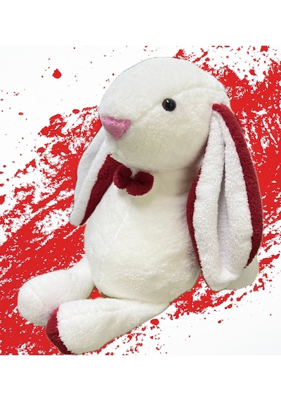 Uyku Arkadaşım Papyonlu Uzun Kulak Bunny Peluş Tavşan Türkiye