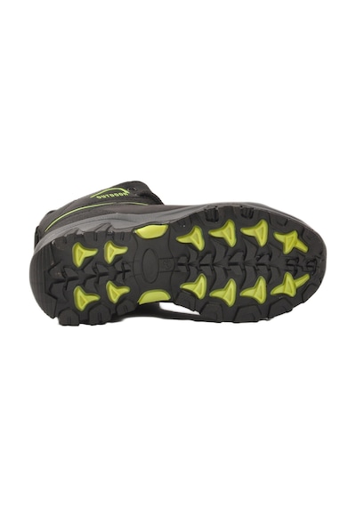 Ayakmod Siyah Yeşil Polarlı Kaymaz Unisex Çocuk Outdoor Bot 2301 F Siyah - Yeşil