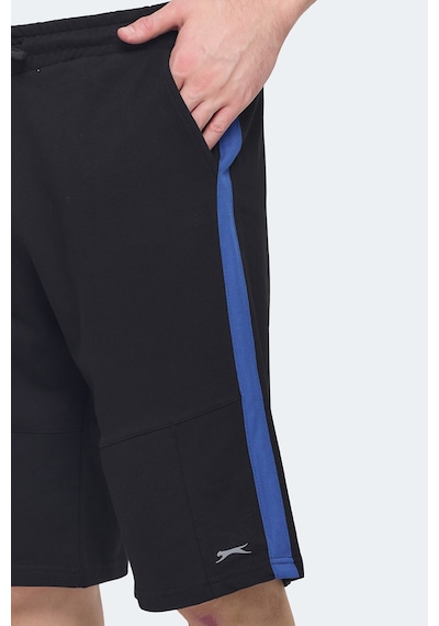 Slazenger Polona I Erkek Cepli Kapri Siyah Şort Siyah