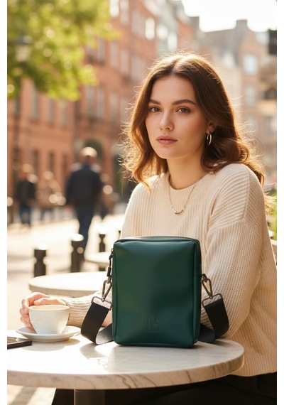 Brandsmithshop Olive Zeytin Yeşili Glow Elegant Omuz Çantası Çok Renkli