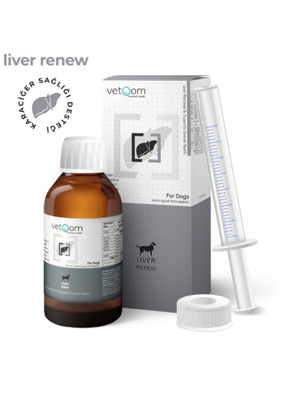 Liver Renew Köpekler İçin Karaciğer Destekleyici Şurup 120 Ml