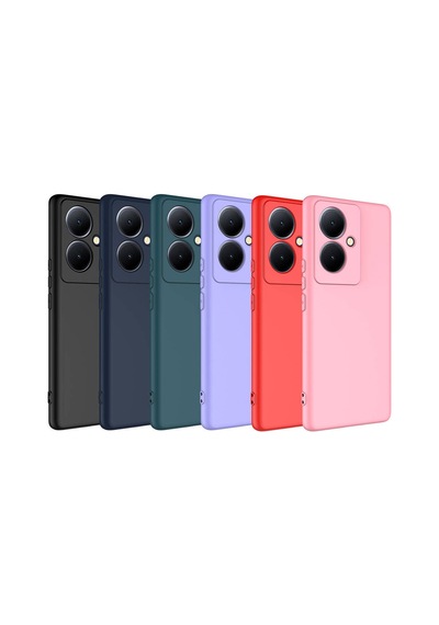 Zore Vivo V29 Lite 5g Kılıf Ogaa Mara Lansman Kapak - Koyu Mor