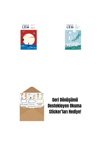 Solaris Sl10 + Gelecekbilim Kongresi Sl7 + Okuma Sticker'ları
