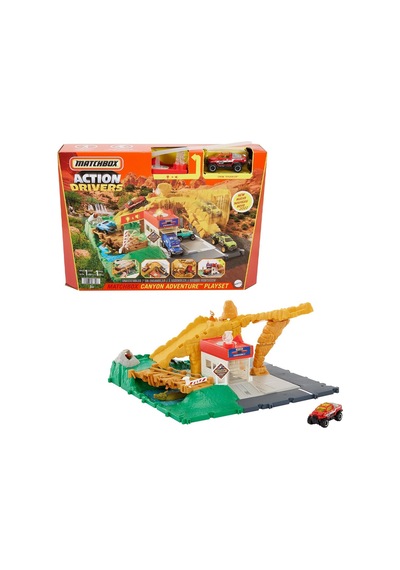 Matchbox Aksiyon Sürücüleri İtfaiye Kurtarma Ekibi Oyun Seti HHH3