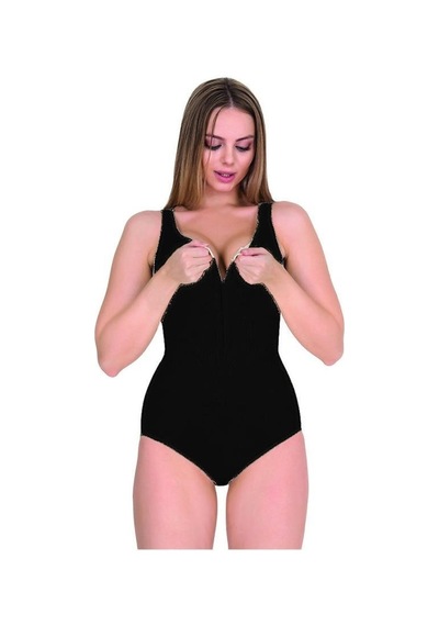 Form Time Bayan Agraflı Geniş Askılı Çıtçıtlı Body Korse 9109