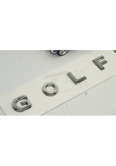 Volkswagen Golf Plus Yeni Nesil Bagaj 3M 3D Krom Abs Yazı Logo Am