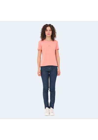 Slazenger VIRAJ Kadın  Somon Tişört