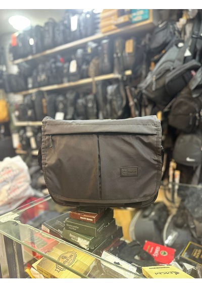 Trg Polo Bagslap Su Geçirmez Kumaş El Ve Omuz Çantası-1042 Siyah
