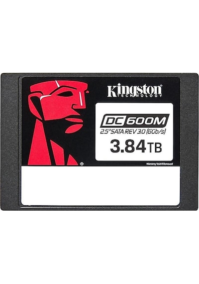 3.84tb Kıngston Dc600m560 Mb/s 530mb/s 7000/6000mbs Sedc600m/3840g