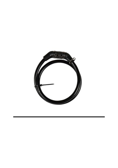 Asistan Kassa Ln10 Bisiklet Motosiklet Bebek Arabası Şifreli Kilidi Karışık Renk Şifreli Kilit 8x65mm Siyah