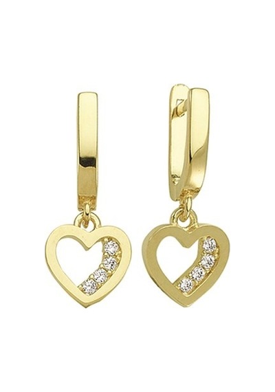 Goldkupe 14 Ayar Taşlı Altın Çocuk Küpe 1,97 Gr-1335