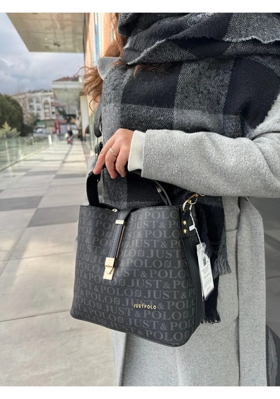 Just Polo Kadın Yeni Sezon El Ve Omuz Çantası Mh6000mh Siiyah
