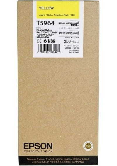 Tonersepeti Epson T5964-c13t596400 Sarı Kartuş
