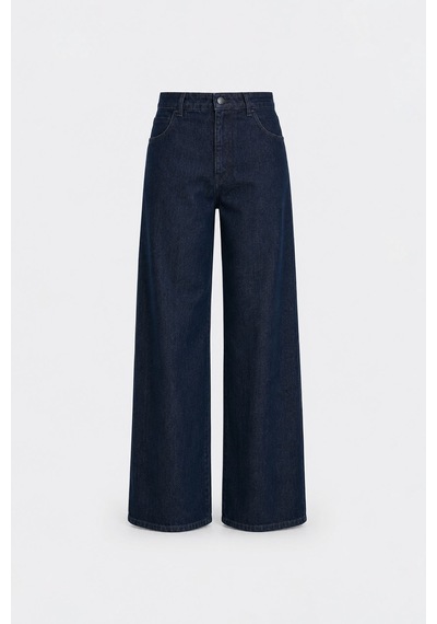 Suud Collection Mavi 88 Wide Leg Jean