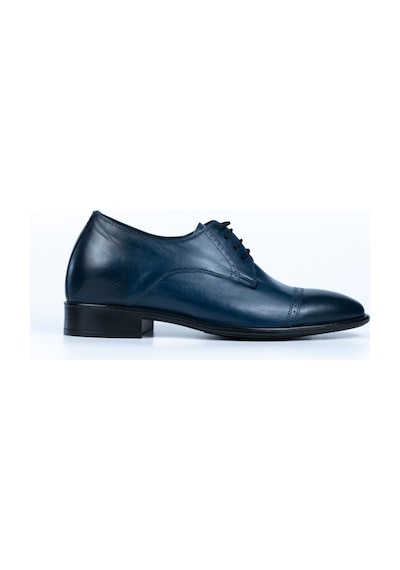 Lacivert Oxford Model +7/9 Cm Boy Uzatan Gizli Topuklu Ayakkabı