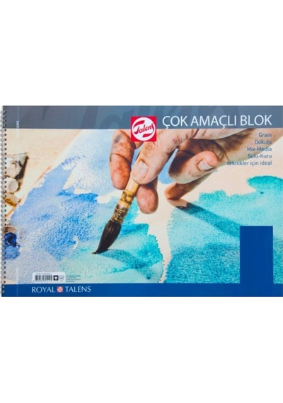 Talens Çok Amaçlı Resim Bloğu A4 200gr 20 Yaprak