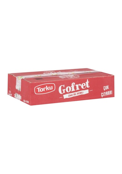 Torku Gofret 19 X 142 G Çilekli 3'li Ekonomik Paket - 3 Adet Tarı