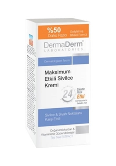 Dermaderm Maksimum Etkili Sivilce Kremi 100 G