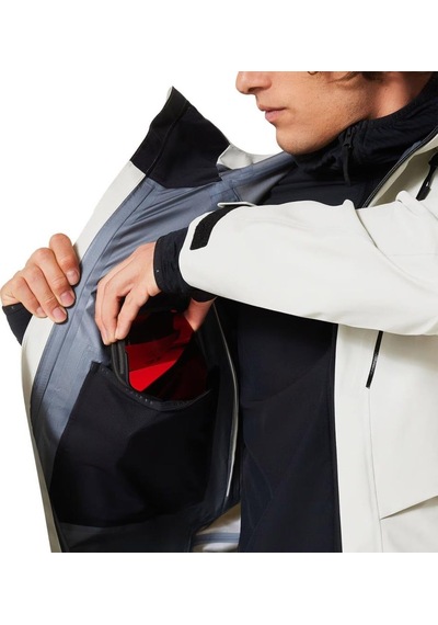 Oakley Bowls Gore-tex Shell Erkek Ceket Beyaz