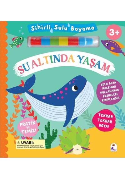 Sihirli Sulu Boyama Su Altında Yaşam