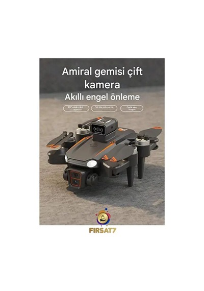 Akıllı 4k Kameralı Drone 360 Derece Engel Algılama Katlanabilir Kompakt Tasarımlı Ekranlı Kumanda Süper Drone