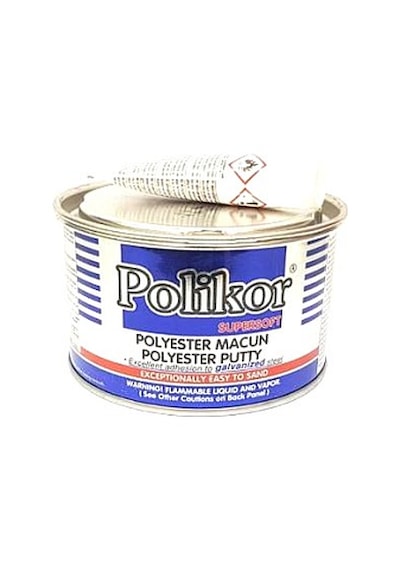 Polikor Süpersoft Polyester Çelik Macun 400G