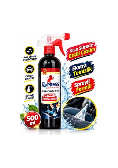 Premium Detaylı Temizleyici Döşeme Temizleyici Güçlü Leke Çıkarıcı Araba Temizleyici 500 Ml Etkili - 576149496
