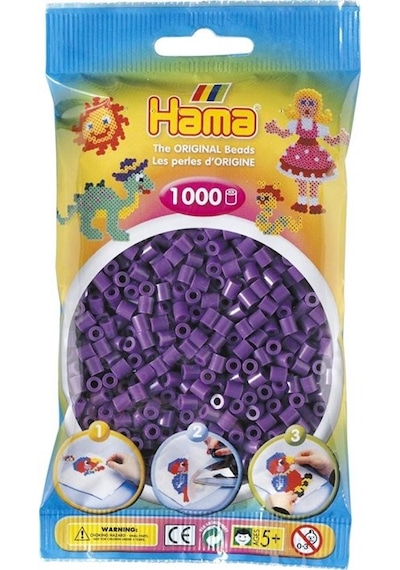 1.000'Lik Hama Midi Boncuk - Mor