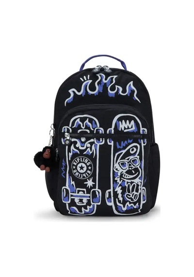 Kipling Kı293280s Seoul Lap Fire Skate Sırt Çantası Çok  Renkli