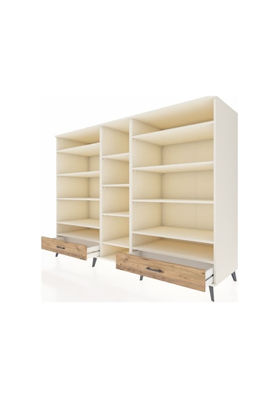Kronos Dolap 14 Raflı 2 Çekmeceli 220x59x163 Aytaşı-aytaşı/çam Aytaşı-aytaşı/çam Kronos Dolap 14 Raflı 2 Çekmeceli 220x59x163 Aytaşı-aytaşı/çam Aytaşı-aytaşı/çam