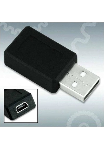 Usb Erkek To 5 Pin Mini Usb Dişi Çevirici 4563A Dönüştürücü Dönüş