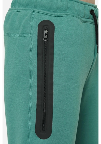 Nike Sportswear Tech Fleece Kids Pant Green Çocuk Fermuar Cepli Eşofman Altı Yeşil Yeşil