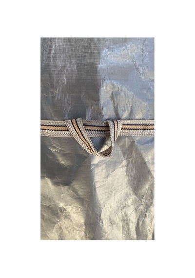 Kargo Haralı Tekstil Taşıma Çuvalı Pvc Polyester Tabanlı -şerit Kolonlu,tutma Yerli,kuşgözü Kapsüllü Gri