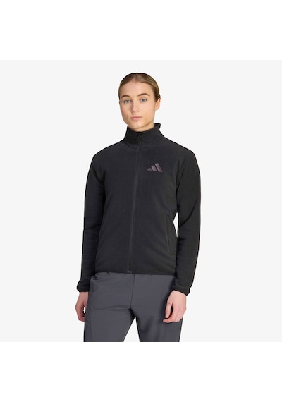 Adidas Terrex Multi Essentials Full Zip Fleece Kadın Siyah Polar Ky9853