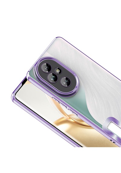 Honor 200 Kamera Korumalı Logo Gösteren Zore Omega Kapak