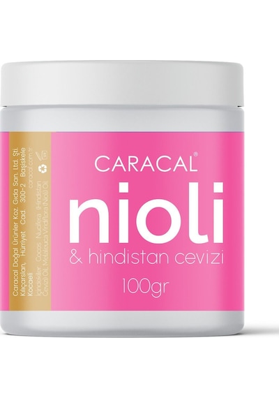 Caracal Nioli Yağı Hindistan Cevizi Yağı Sürülebilir Yağ Karışımı 100 ML