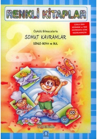 Renkli Kitaplar-Somut Kavramlar - Ayşin Bumin - Angora