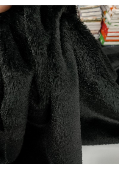 Toskana Peluş Kumaş Siyah