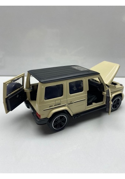 Diecast Oyuncak Araba Mercedes G65 Jip Çek Bırak Model Araç 1:32 Ölçek G Class 15 Cm Diğer