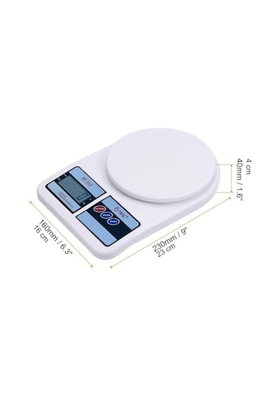 Bydiz Terazi By-010 Dijital Mutfak Terazisi - Mutfak Tartısı - Dara Alma Özellikli, Lcd Ekran, Otomatik Kapanma Özel Diğer