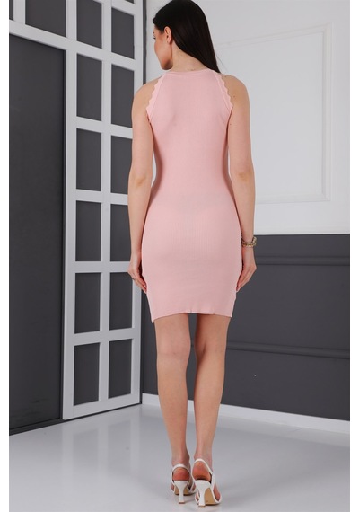 Z2012 Dewberry Bayan Elbise-pembe Pembe