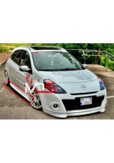 Renault Clio 3 Kng Marşpiyel Tk Fiberglass Boyasız