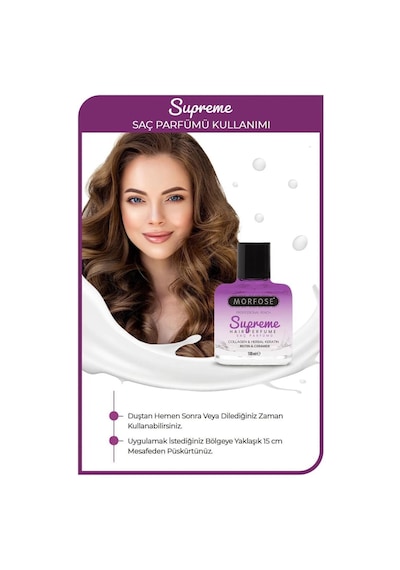 Supreme Saç Parfümü 100 Ml - Mat Ve Kuru Saçlar İçin - Mrfs Diğer