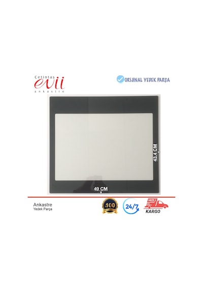 Çetintaş Evii Firin Iç Cami / Kapak Cam Ankastre - 381711133 Çetintaş Evii Firin Iç Cami / Kapak Cam Ankastre - 381711133