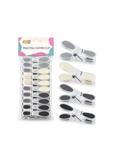 Renkli Silikon Ağız - Bas-aç Şeffaf Plastik Mandal 5671 Hemengoxgoitl Belirtilmemiş