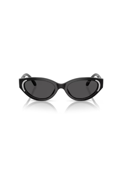 Swarovski 6030 100187 Siyah Taşlı Cat Eye Kadın Güneş Gözlüğü